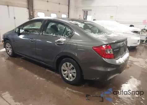 2012 Honda Civic Lx from USA, damaged, VIN 2HGFB2F51CH611658